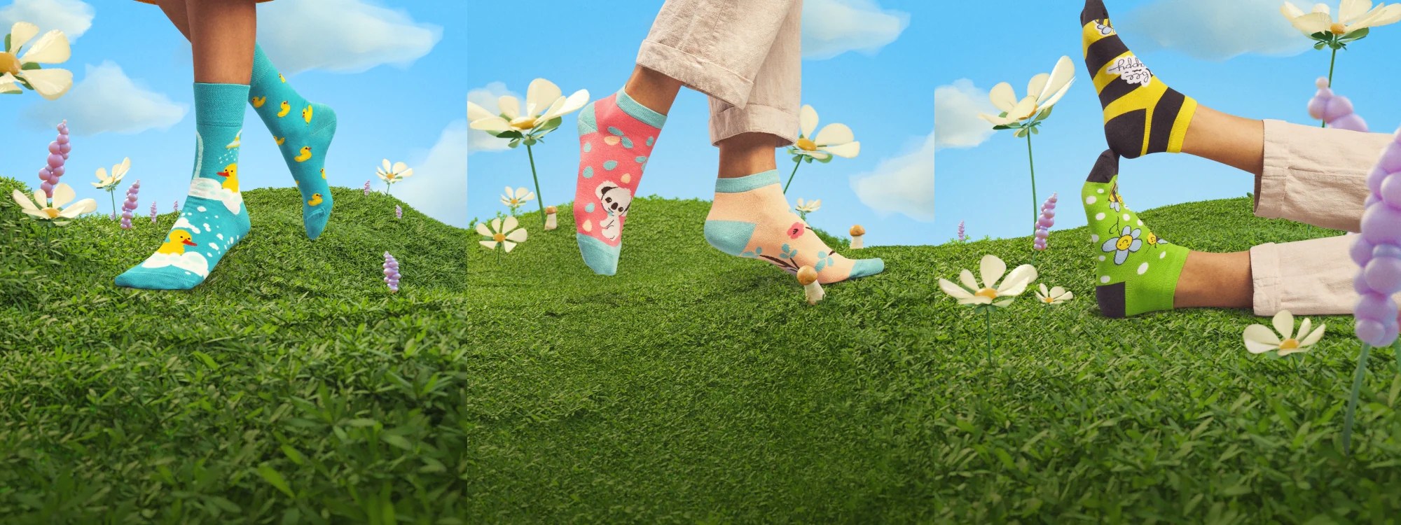 Viste alegría a cada paso